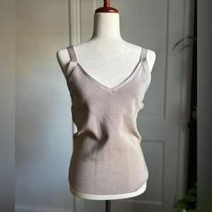 White House Black Market Biscotti Sold Out Tank Top